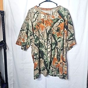 Outfitters Ridge Camo  T-shirt,  Vintage MEN'S 3XL.